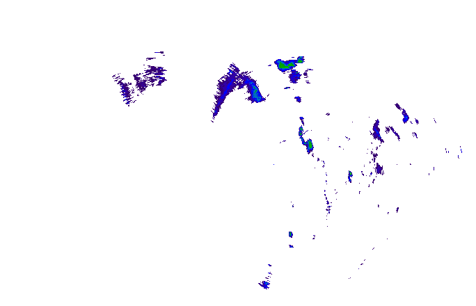 Meteoradar - aktuální srážky 2025-12-03 14:45:00