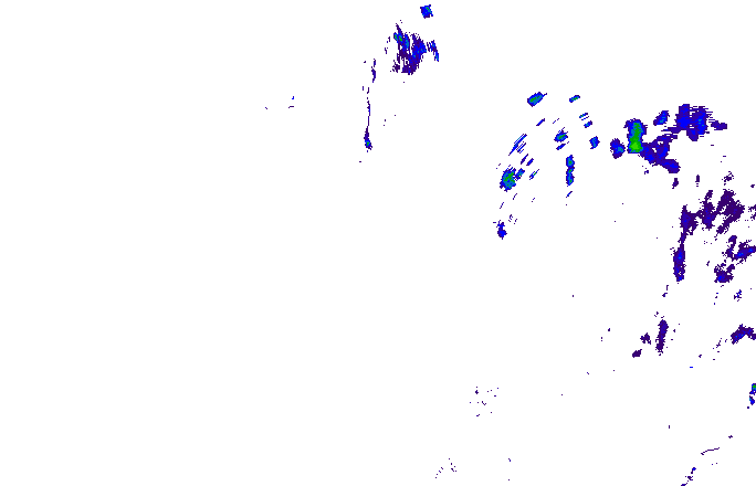 Meteoradar - aktuální srážky 2025-12-03 18:30:00
