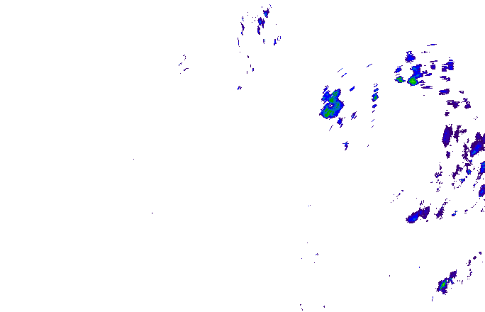 Meteoradar - aktuální srážky 2025-12-03 19:30:00
