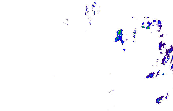 Meteoradar - aktuální srážky 2025-12-03 19:45:00