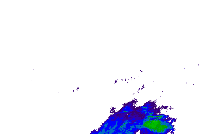 Meteoradar - aktuální srážky 2025-12-04 19:30:00