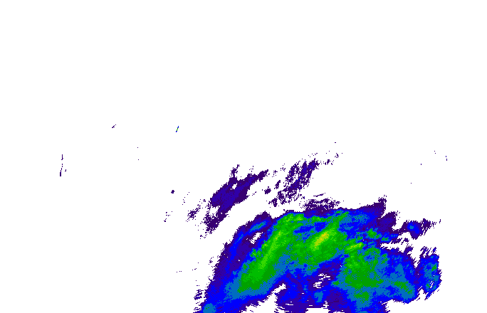 Meteoradar - aktuální srážky 2025-12-04 20:45:00
