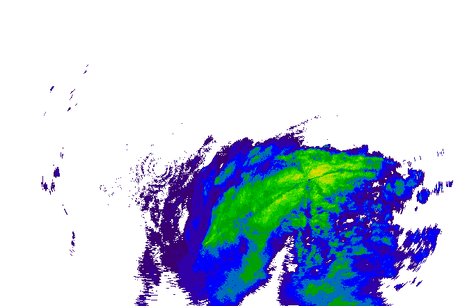 Meteoradar - aktuální srážky 2025-12-04 22:45:00