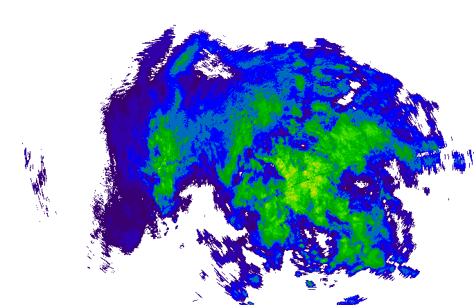 Meteoradar - aktuální srážky 2025-12-05 02:45:00