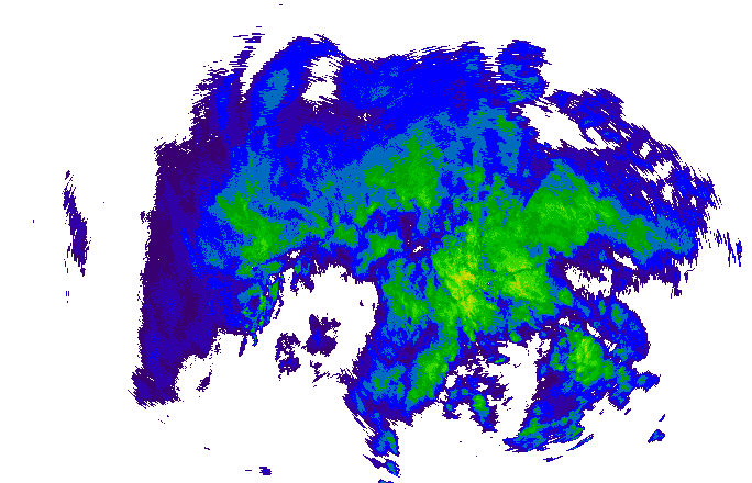 Meteoradar - aktuální srážky 2025-12-05 03:30:00
