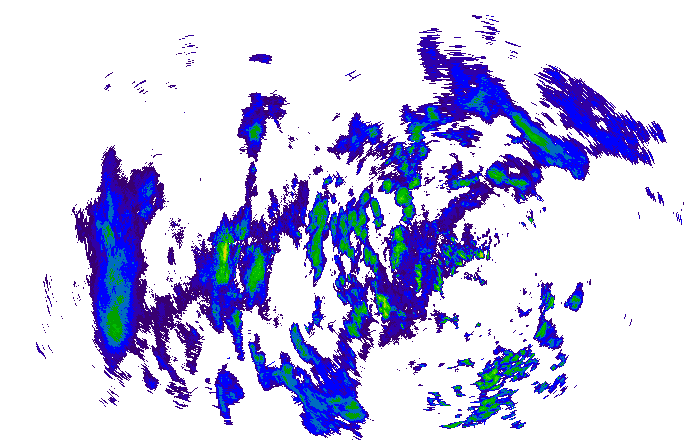 Meteoradar - aktuální srážky 2025-12-05 06:45:00
