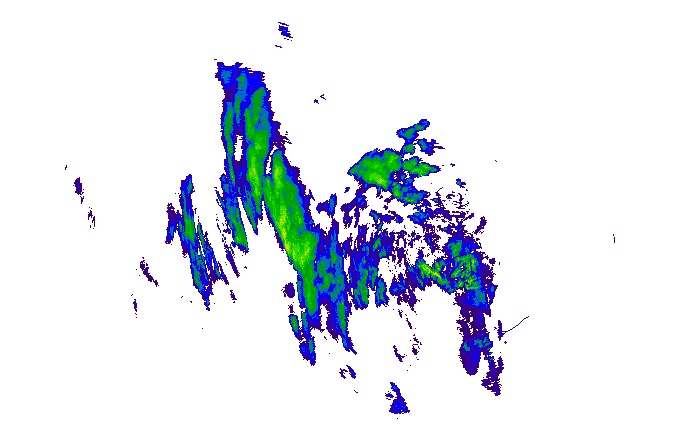 Meteoradar - aktuální srážky 2025-12-05 11:45:00