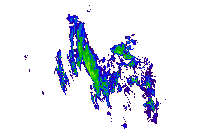 Meteoradar - aktuální srážky 2025-12-05 12:00:00