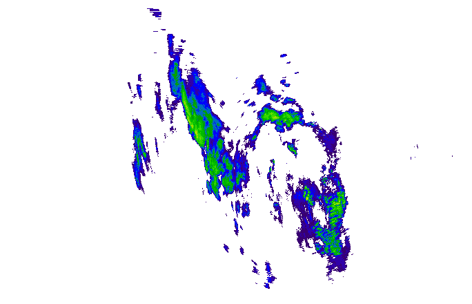 Meteoradar - aktuální srážky 2025-12-05 12:45:00
