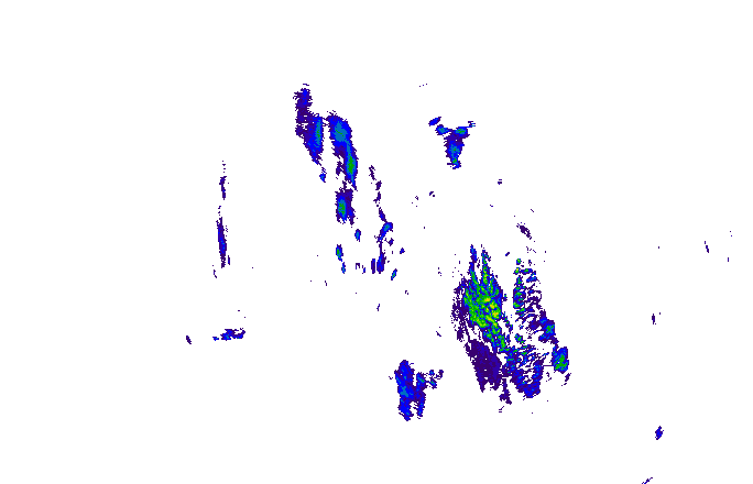 Meteoradar - aktuální srážky 2025-12-05 13:45:00