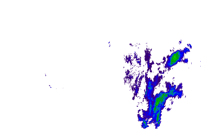 Meteoradar - aktuální srážky 2025-12-05 18:30:00