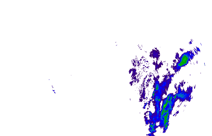 Meteoradar - aktuální srážky 2025-12-05 18:45:00