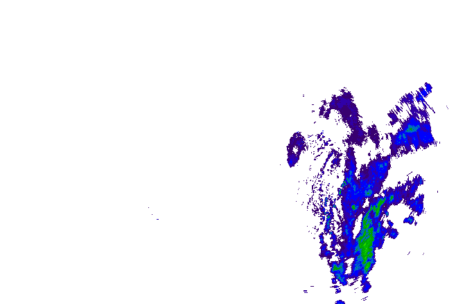 Meteoradar - aktuální srážky 2025-12-05 19:15:00