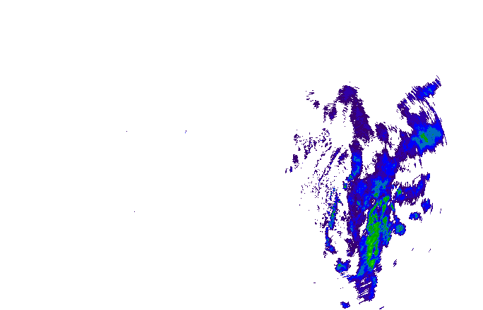 Meteoradar - aktuální srážky 2025-12-05 19:30:00