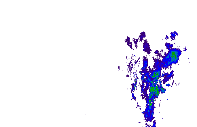 Meteoradar - aktuální srážky 2025-12-05 19:45:00