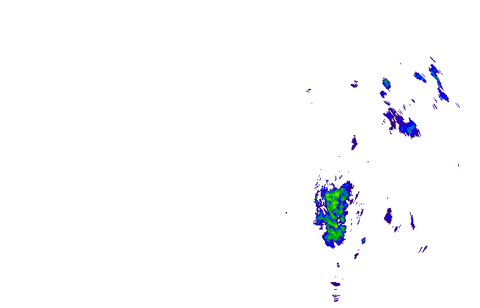 Meteoradar - aktuální srážky 2025-12-05 23:00:00