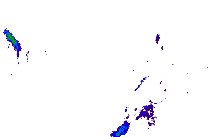 Meteoradar - aktuální srážky 2025-12-06 08:30:00