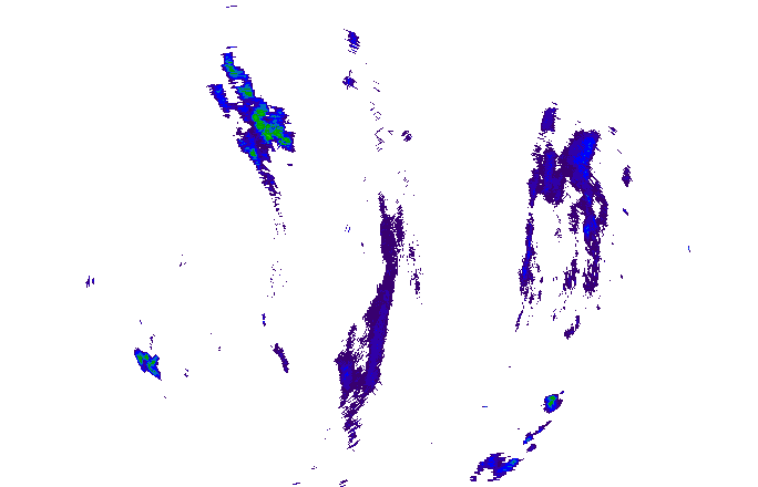 Meteoradar - aktuální srážky 2025-12-06 15:15:00