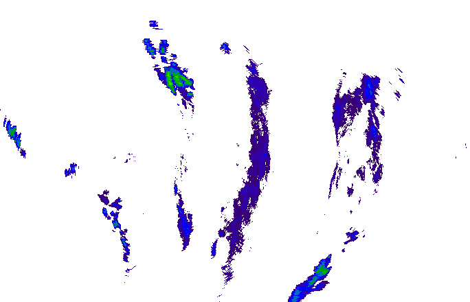 Meteoradar - aktuální srážky 2025-12-06 15:45:00