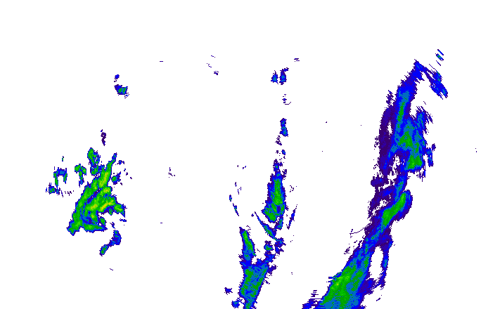 Meteoradar - aktuální srážky 2025-12-06 19:00:00