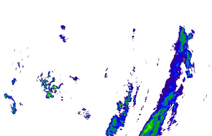 Meteoradar - aktuální srážky 2025-12-06 20:00:00