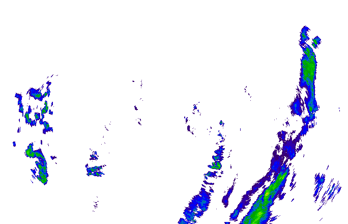 Meteoradar - aktuální srážky 2025-12-06 20:45:00