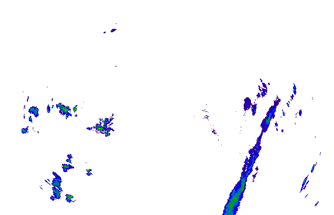 Meteoradar - aktuální srážky 2025-12-07 01:15:00