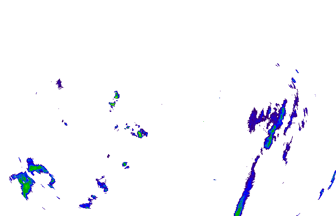 Meteoradar - aktuální srážky 2025-12-07 02:45:00