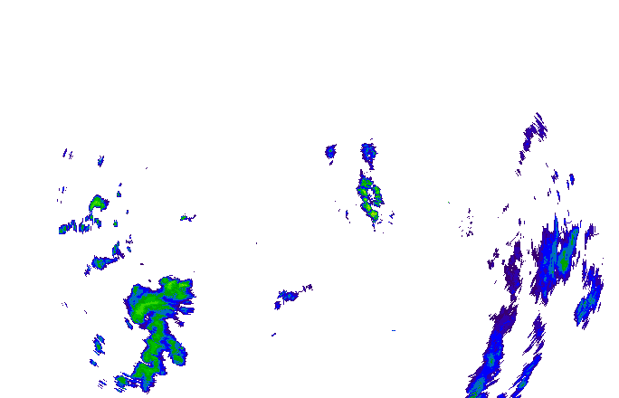 Meteoradar - aktuální srážky 2025-12-07 04:45:00