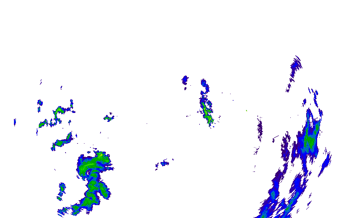 Meteoradar - aktuální srážky 2025-12-07 05:00:00