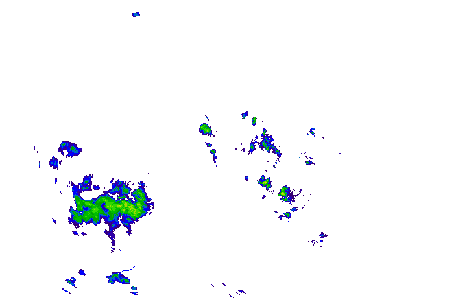 Meteoradar - aktuální srážky 2025-12-07 12:00:00