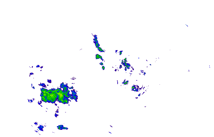 Meteoradar - aktuální srážky 2025-12-07 12:30:00