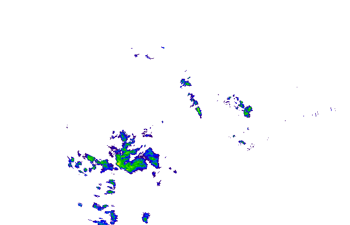 Meteoradar - aktuální srážky 2025-12-07 14:15:00