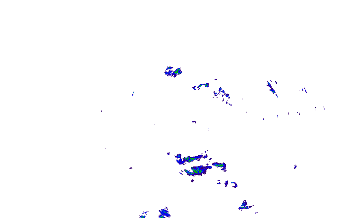 Meteoradar - aktuální srážky 2025-12-07 16:45:00