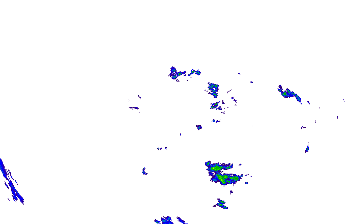 Meteoradar - aktuální srážky 2025-12-07 17:45:00