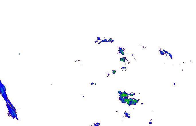 Meteoradar - aktuální srážky 2025-12-07 18:00:00