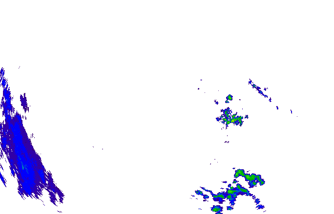 Meteoradar - aktuální srážky 2025-12-07 19:45:00