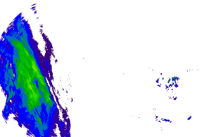 Meteoradar - aktuální srážky 2025-12-07 22:30:00
