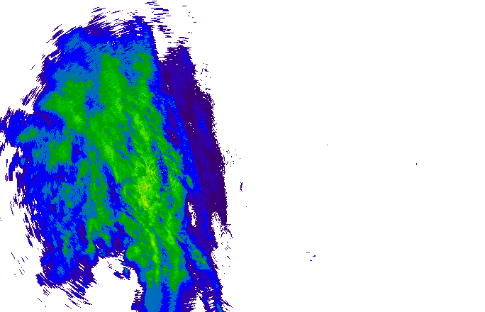 Meteoradar - aktuální srážky 2025-12-08 01:45:00