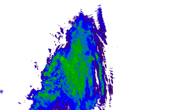 Meteoradar - aktuální srážky 2025-12-08 04:45:00