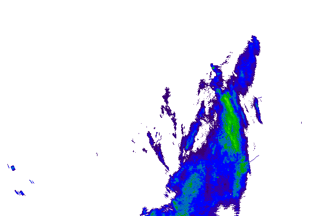 Meteoradar - aktuální srážky 2025-12-08 07:15:00