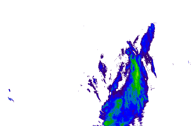 Meteoradar - aktuální srážky 2025-12-08 07:30:00