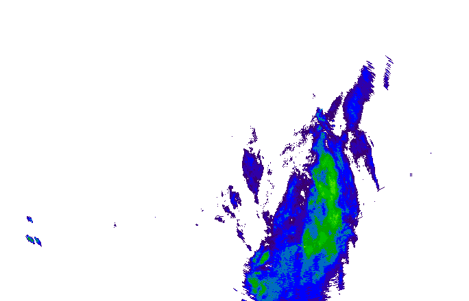 Meteoradar - aktuální srážky 2025-12-08 07:45:00