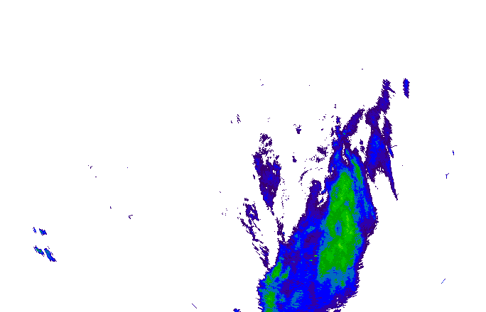 Meteoradar - aktuální srážky 2025-12-08 08:00:00