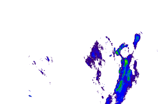 Meteoradar - aktuální srážky 2025-12-08 09:15:00