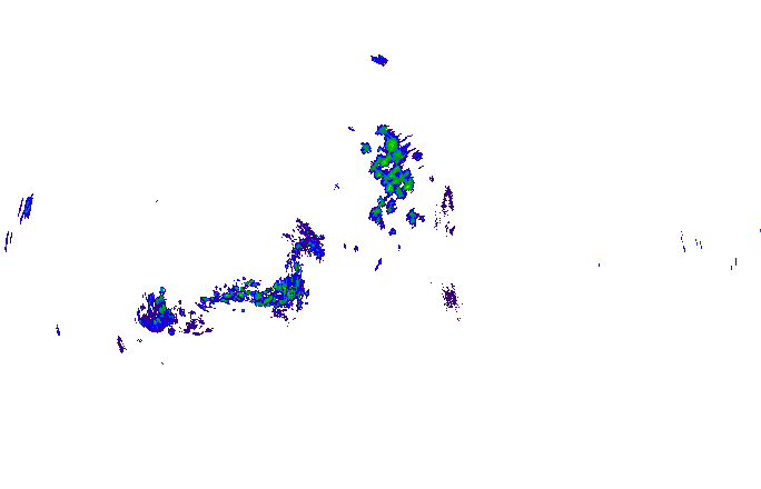 Meteoradar - aktuální srážky 2025-12-08 18:00:00