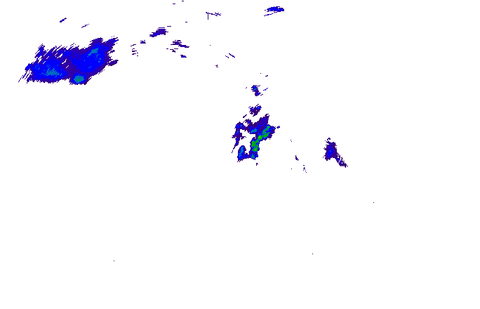Meteoradar - aktuální srážky 2025-12-09 01:45:00