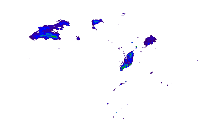 Meteoradar - aktuální srážky 2025-12-09 04:00:00