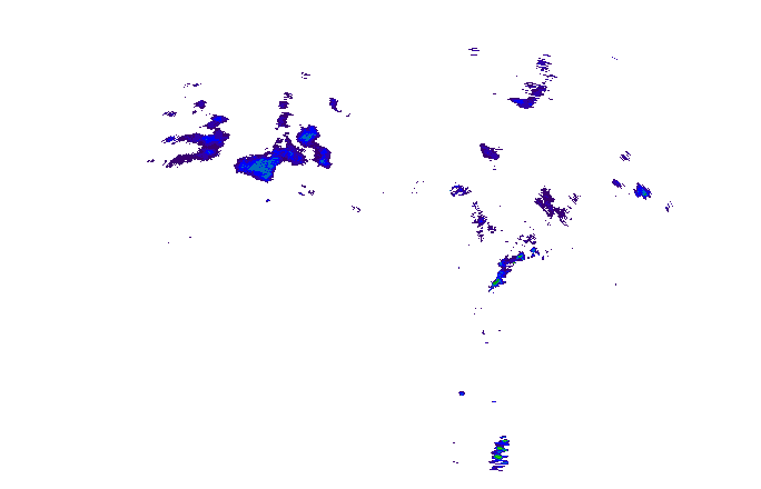 Meteoradar - aktuální srážky 2025-12-09 04:45:00