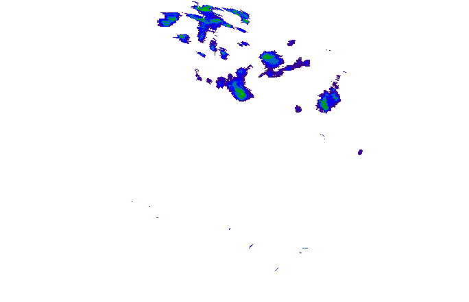 Meteoradar - aktuální srážky 2025-12-09 08:15:00